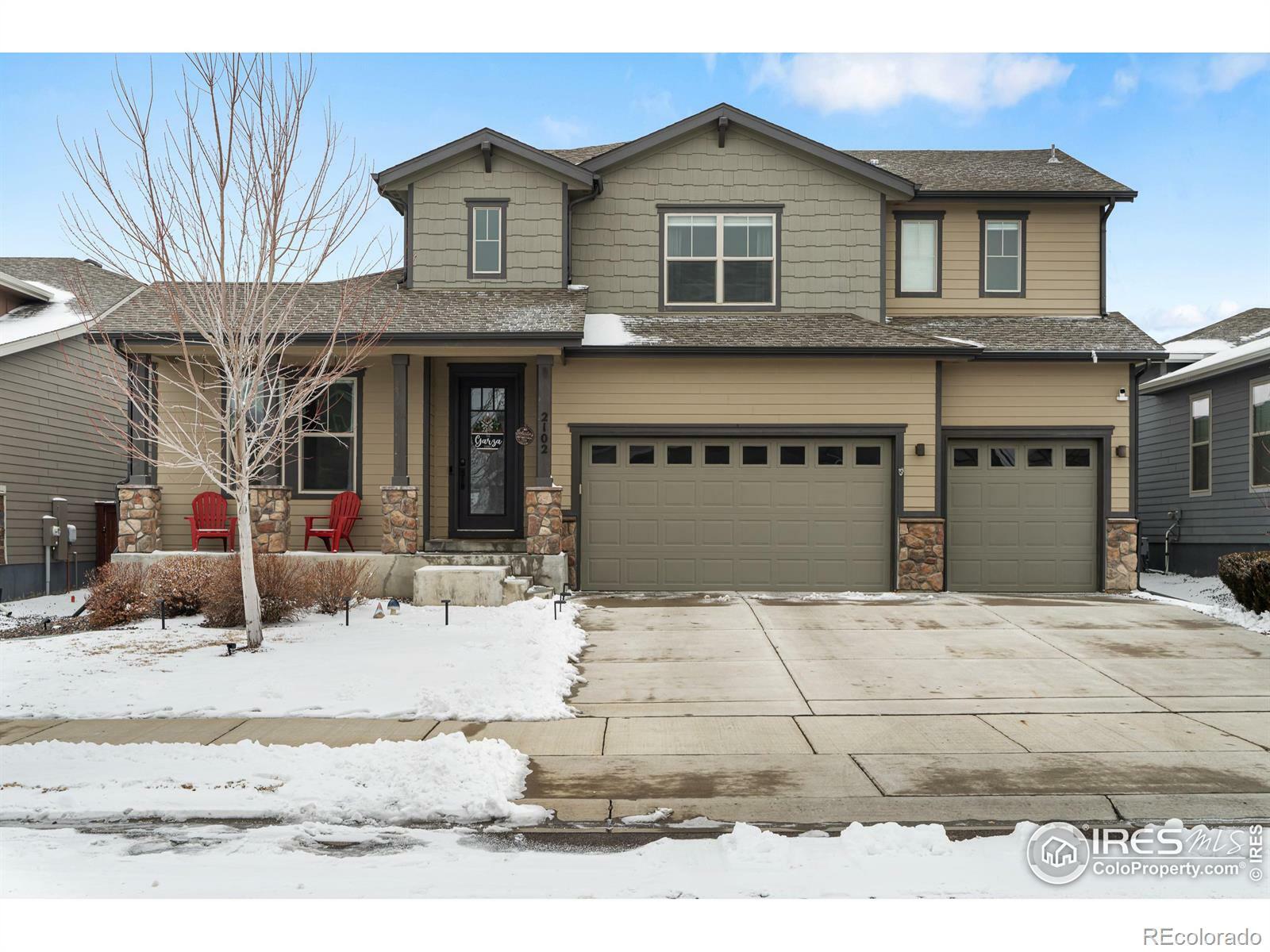 Property Photo: 2102 Bouquet Drive CO 80550
