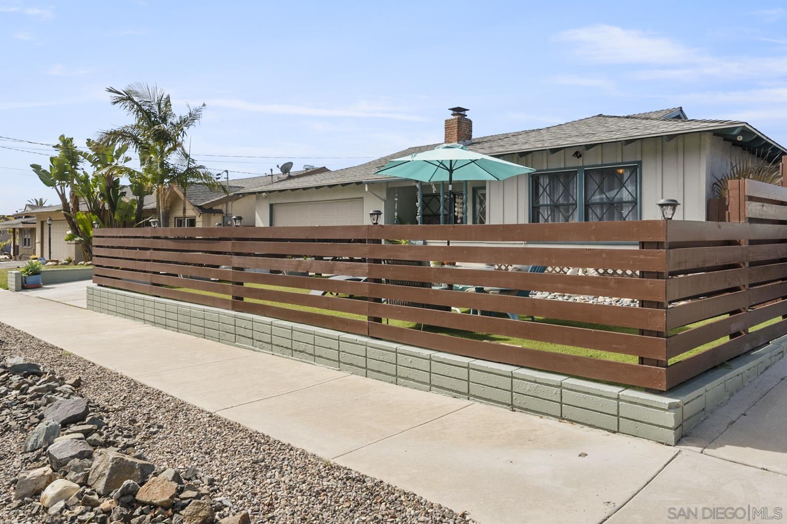 Property Photo: 2843 Todd St. CA 92054