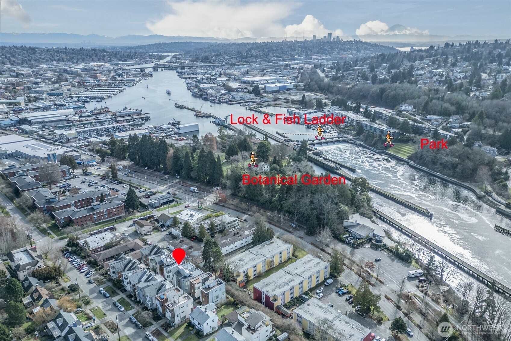 Property Photo:  3233 NW Market Street Unit B  WA 98107 