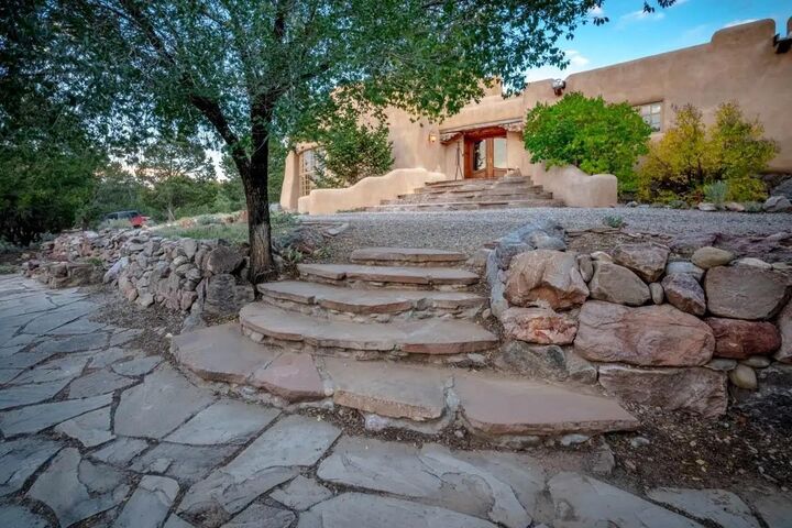 Property Photo:  7 Camino Perdido  NM 87557 
