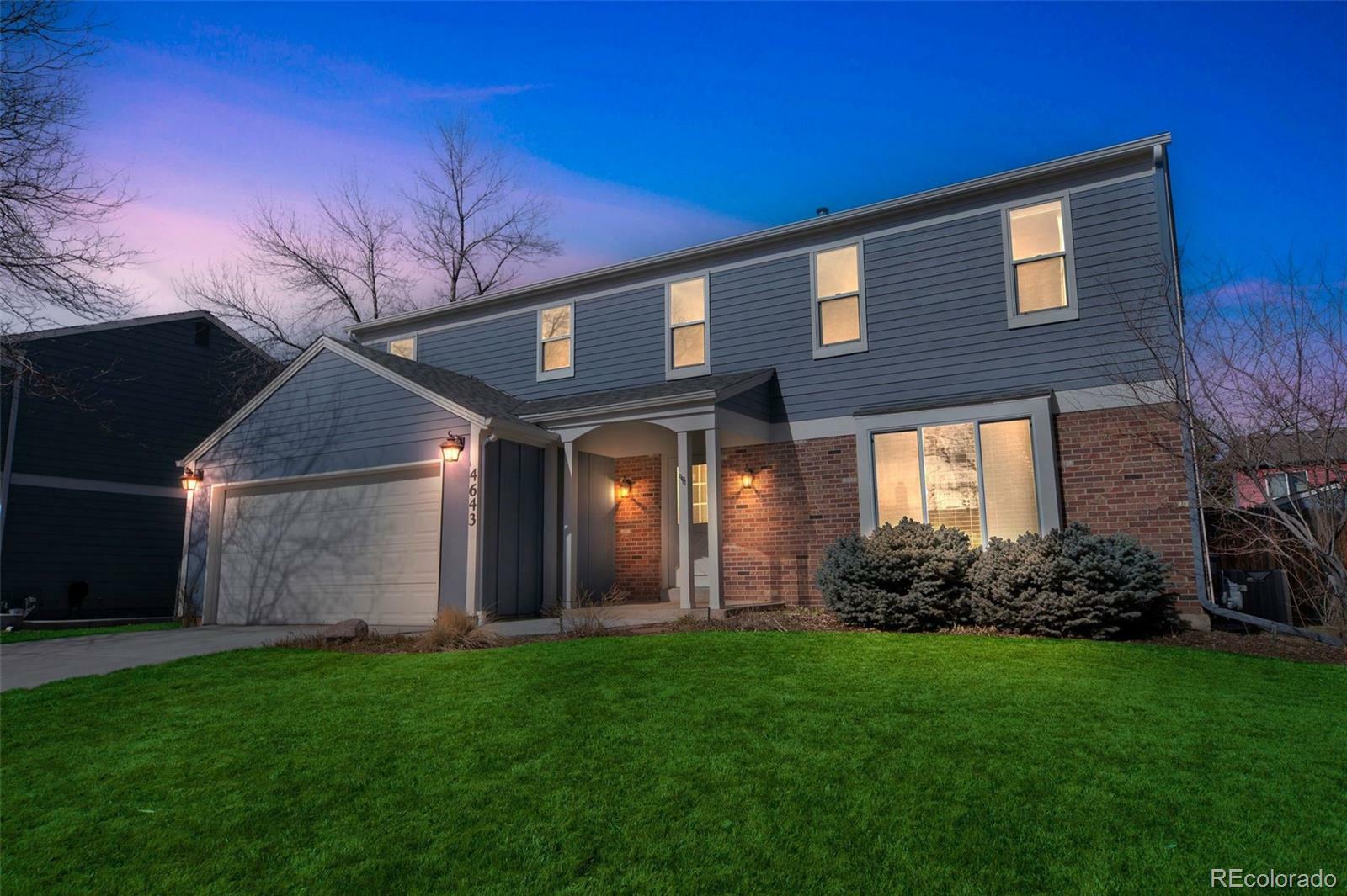 Property Photo: 4643 S Vivian Court CO 80465