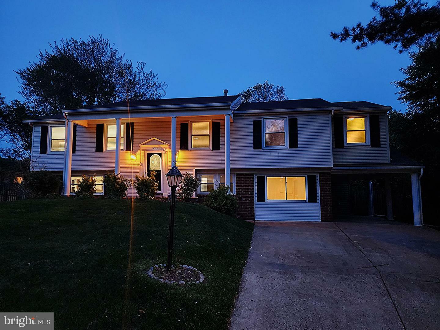 Property Photo: 4023 Middle Ridge Drive VA 22033
