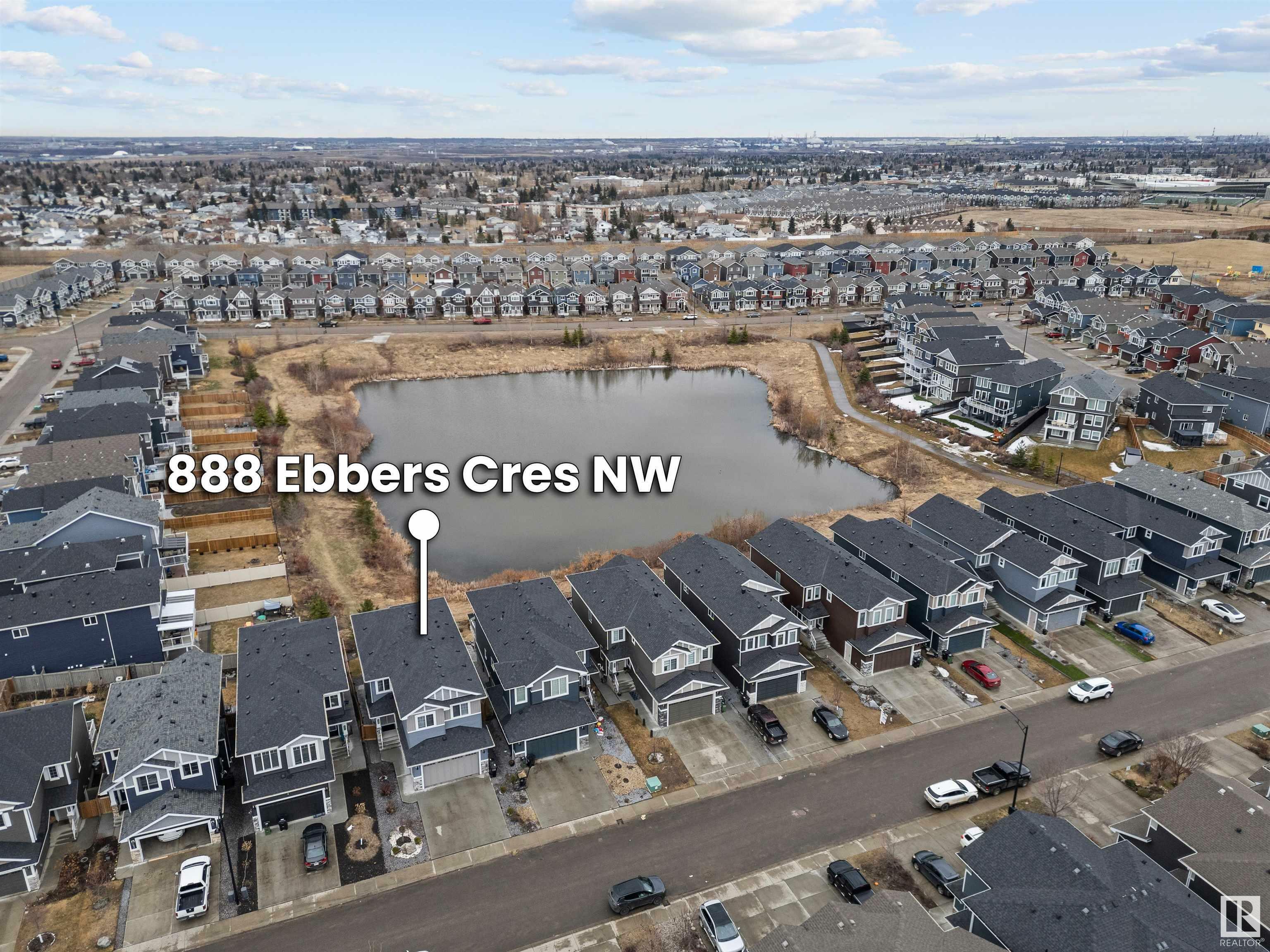 Property Photo: 888 Ebbers Crescent NW AB T5Y 3V1