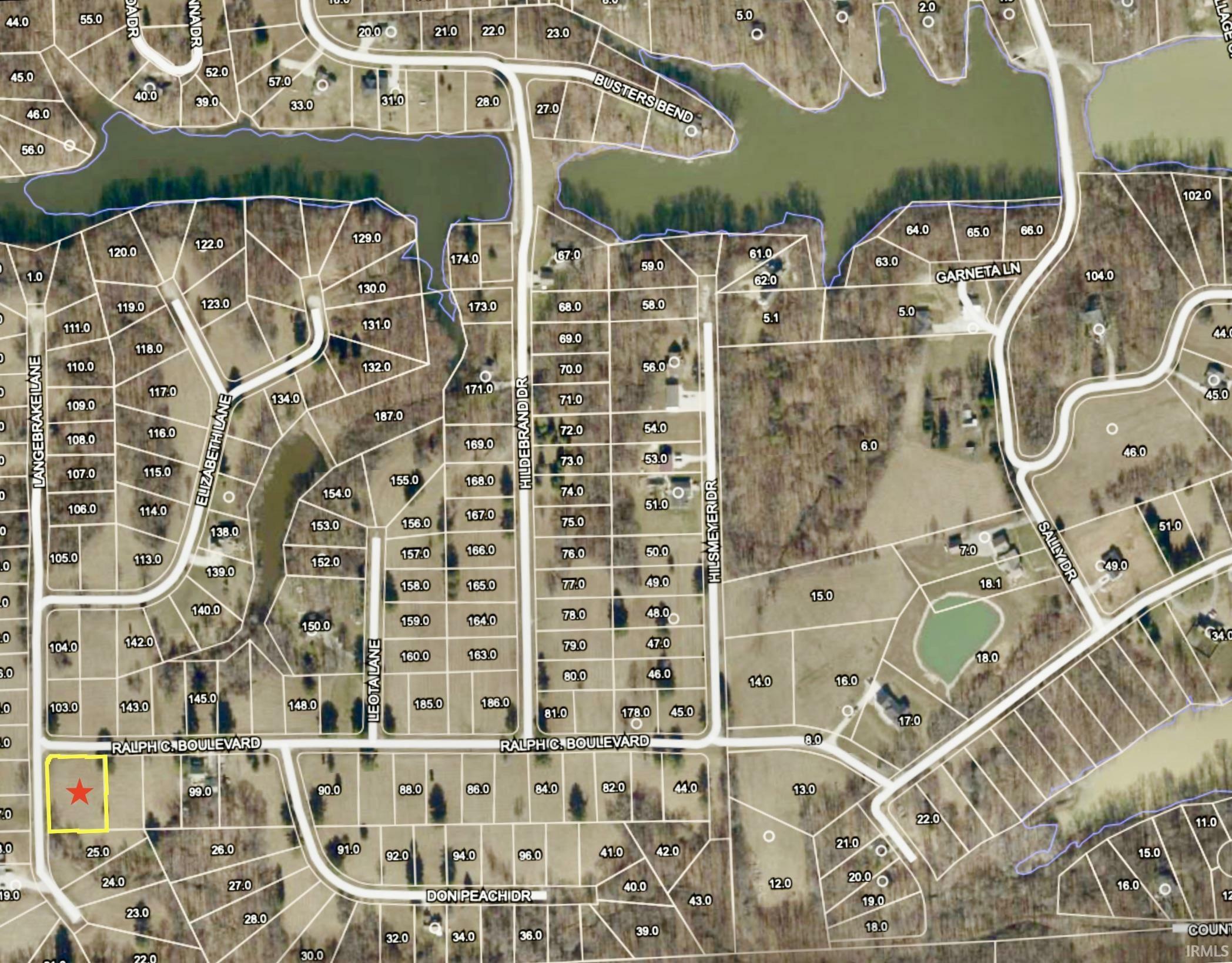 Property Photo:  Ralph C. Boulevard  IN 47542 