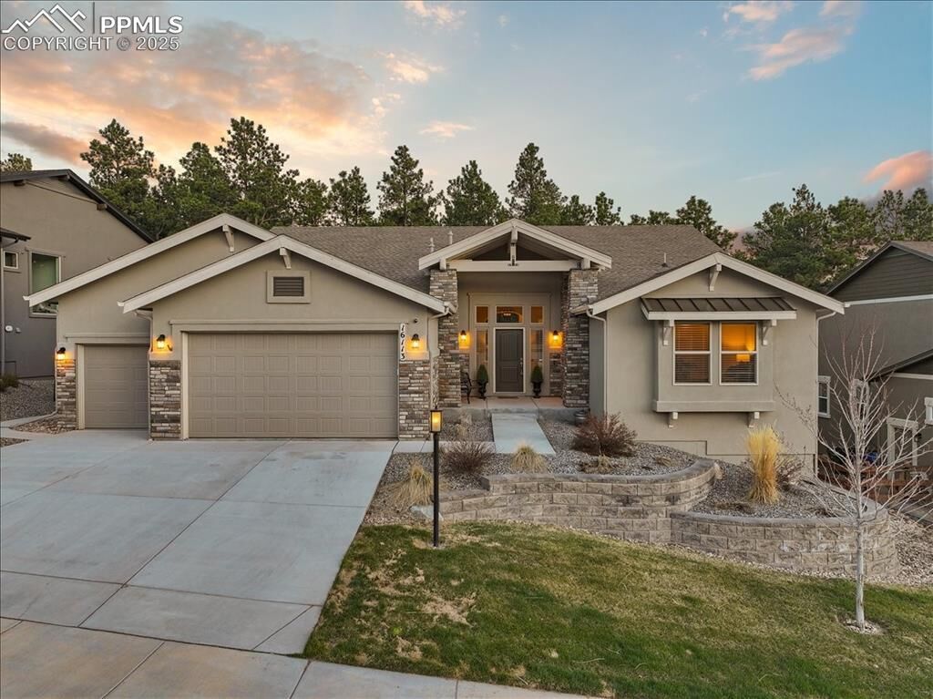 Property Photo:  16113 Enchanted Peak Way  CO 80132 