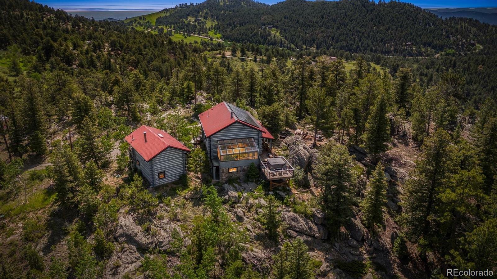 Property Photo: 3945 Douglas Mountain Drive CO 80403