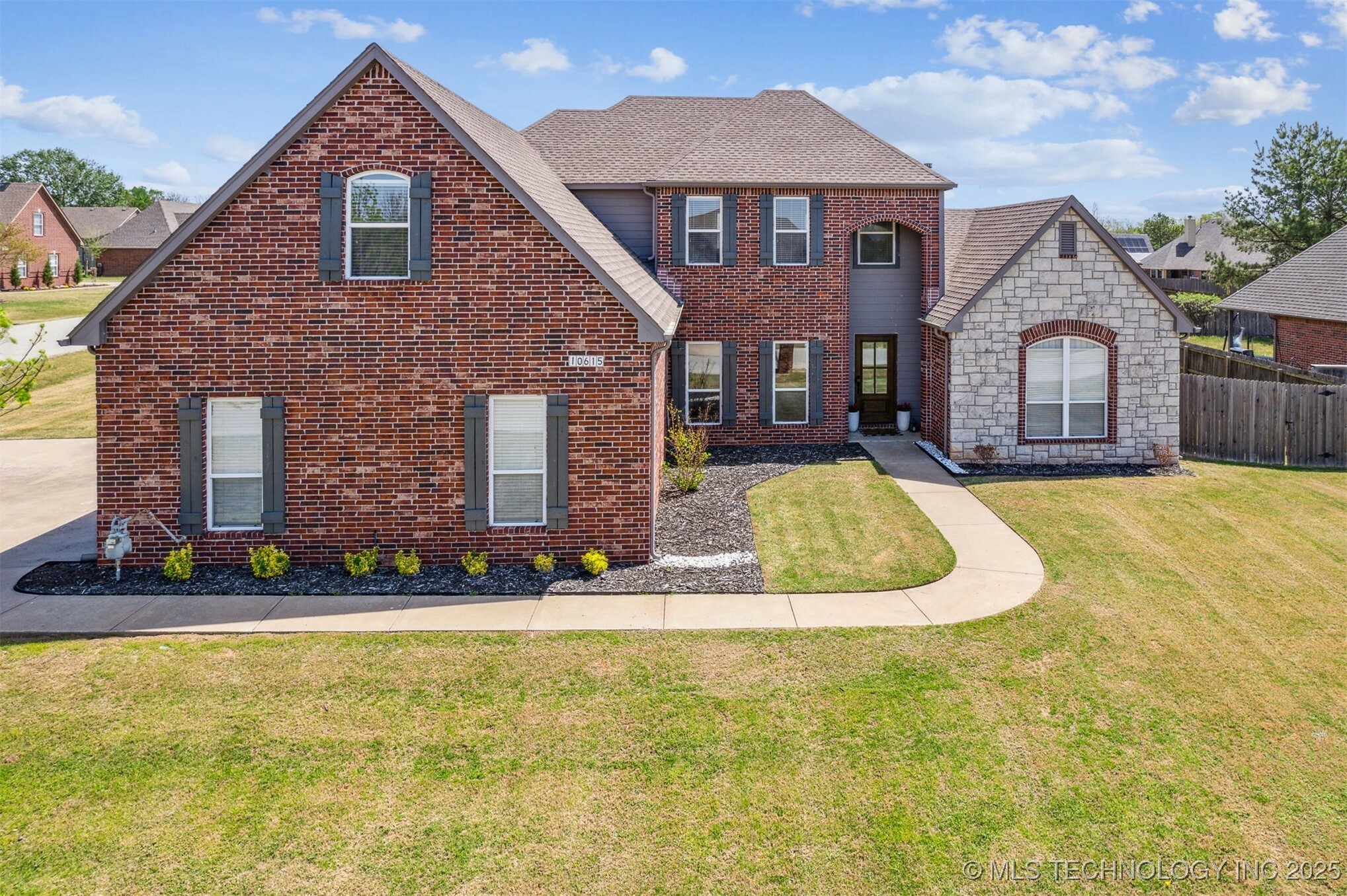 Property Photo: 10615 S 214th OK 74014