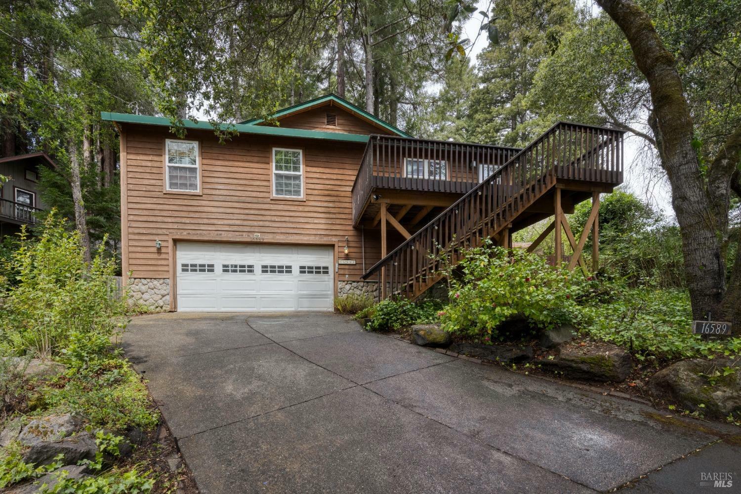Property Photo:  16589 Glenda Drive  CA 95446 
