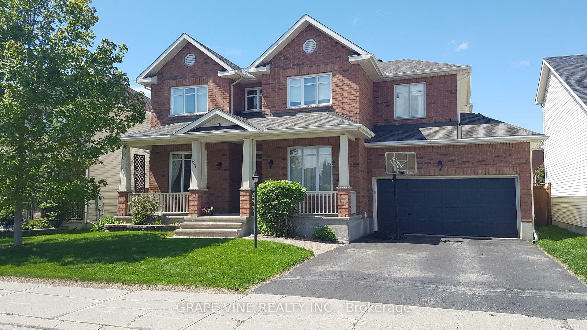 Property Photo: 67 Gleeson Way ON K2J 4Y9