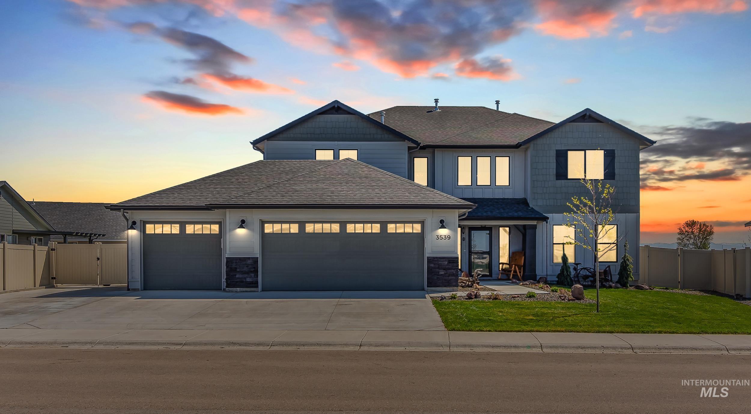 3539 W Zarea Dr  Meridian ID 83642 photo