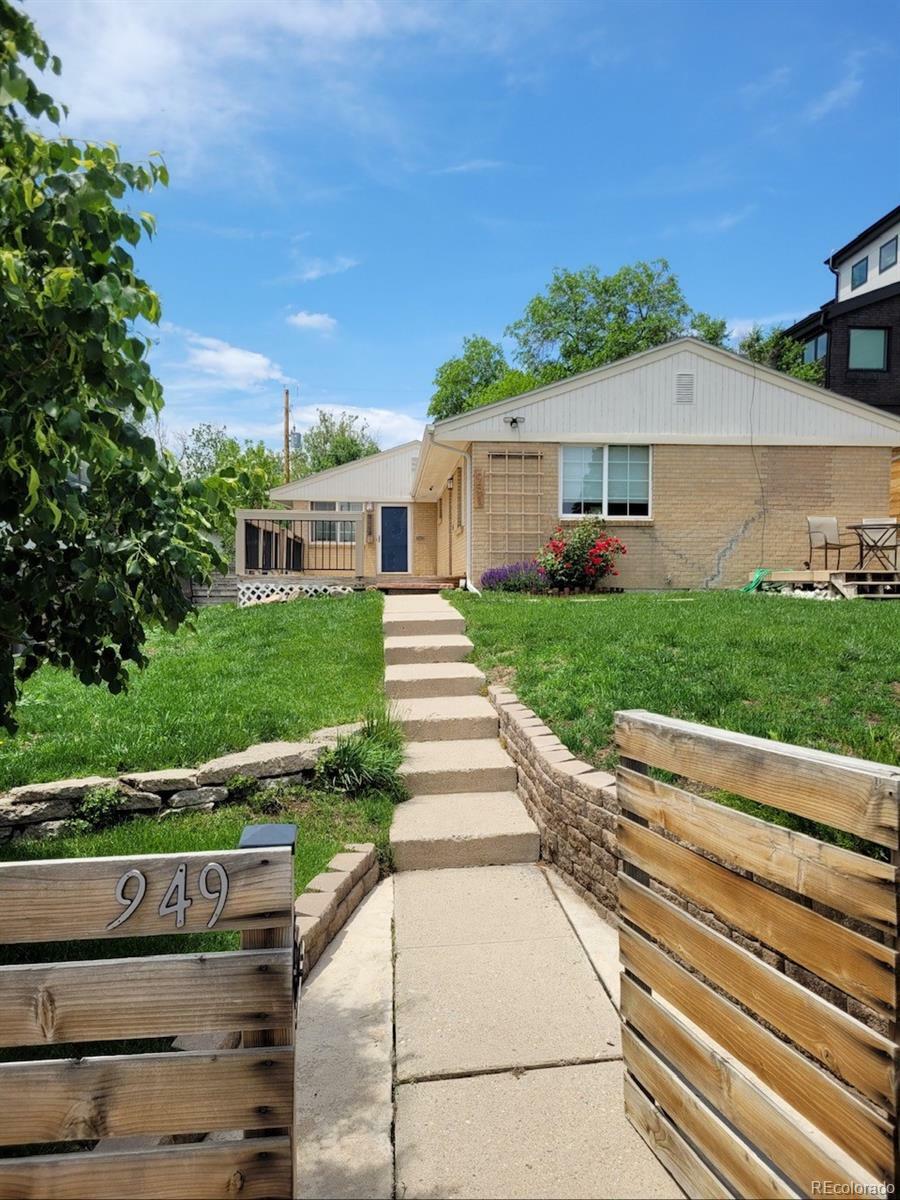 Property Photo: 951 Tennyson Street CO 80204