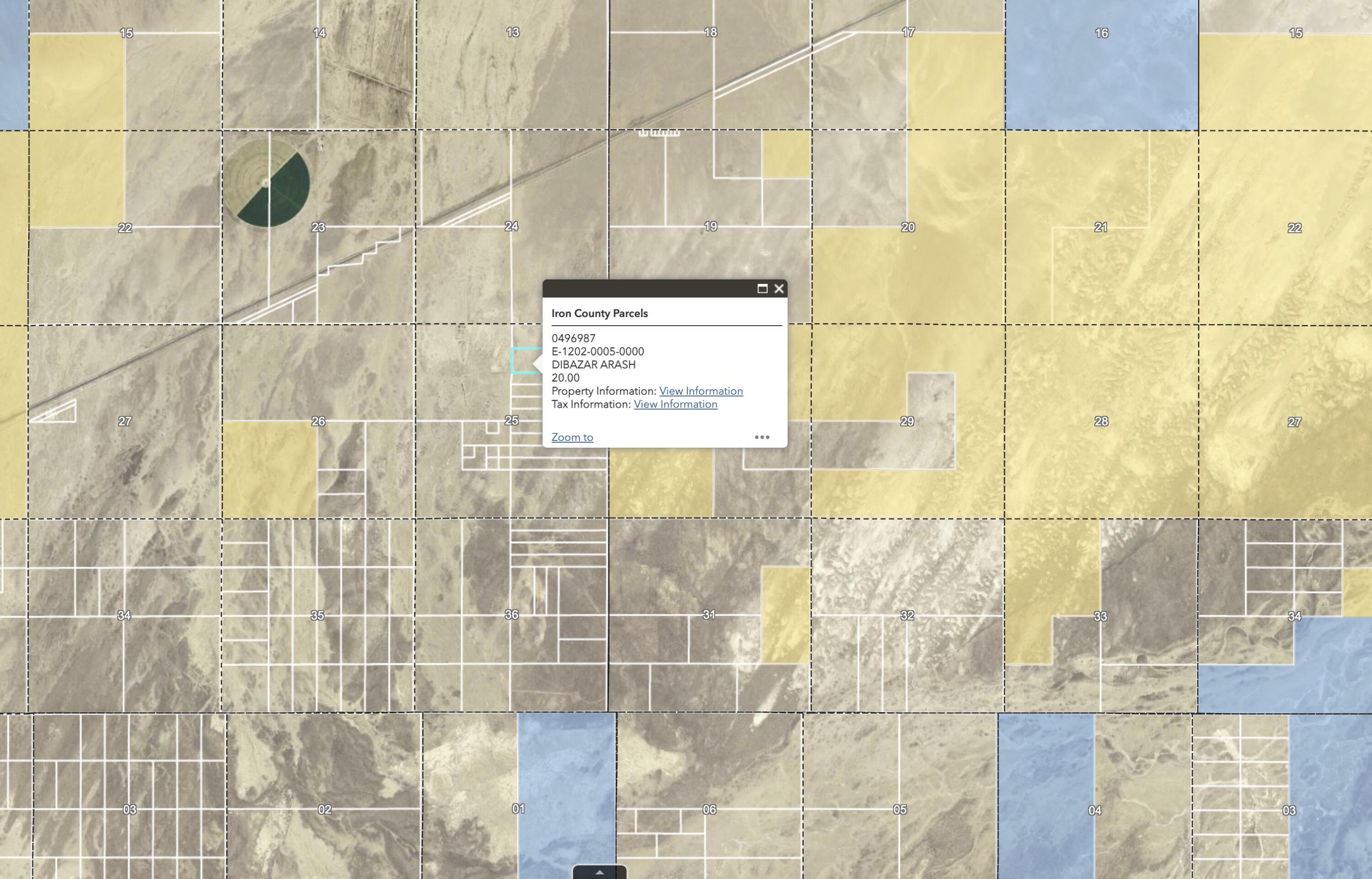 Property Photo: 20 Acres E-1202-0005-0000 UT 84714