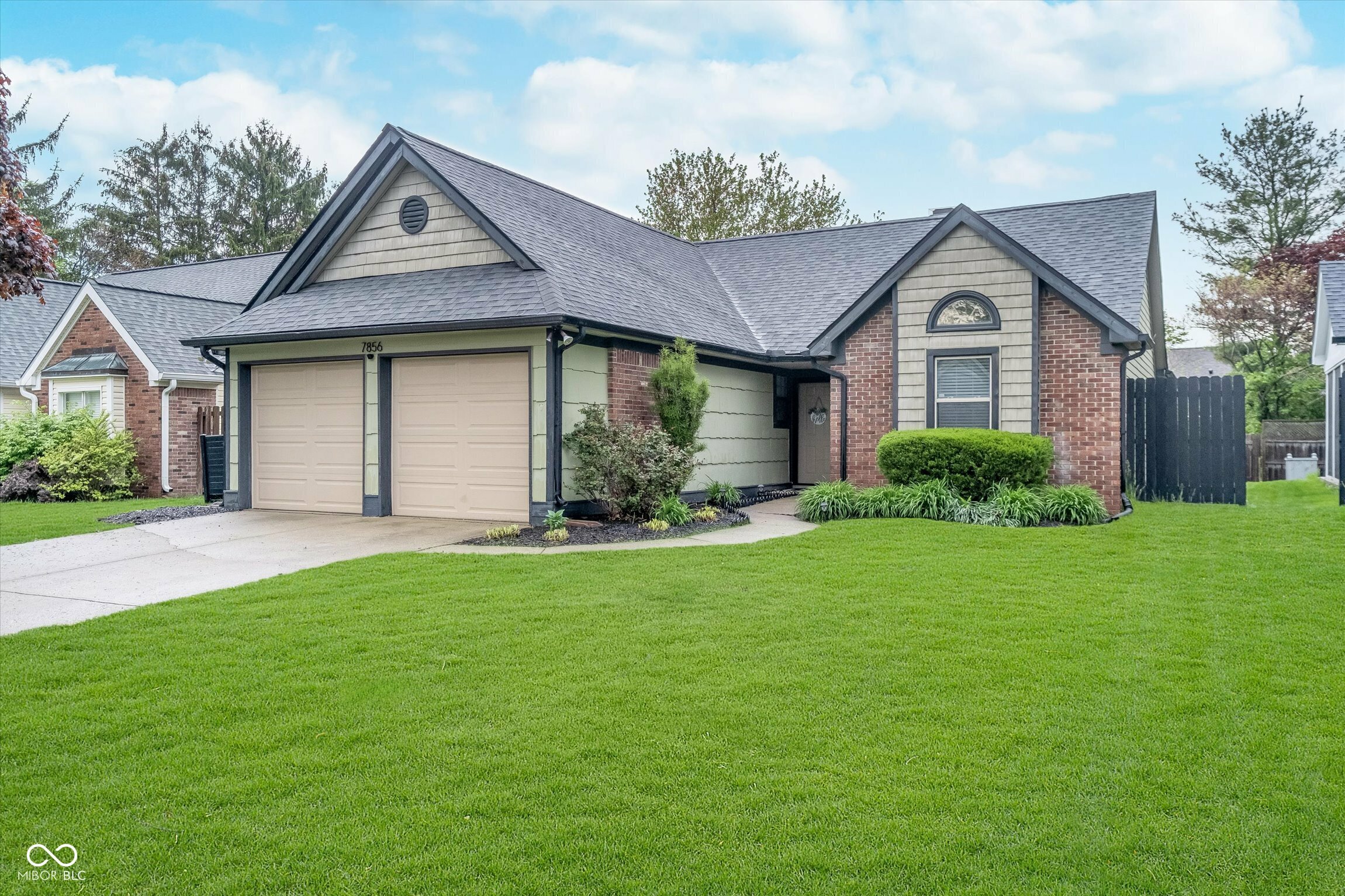 Property Photo: 7856 Trotwood Circle IN 46256