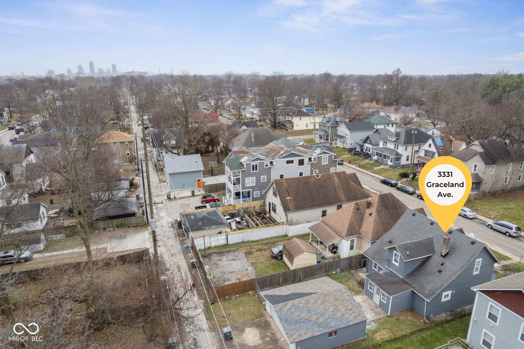 Property Photo: 3331 Graceland Avenue IN 46208