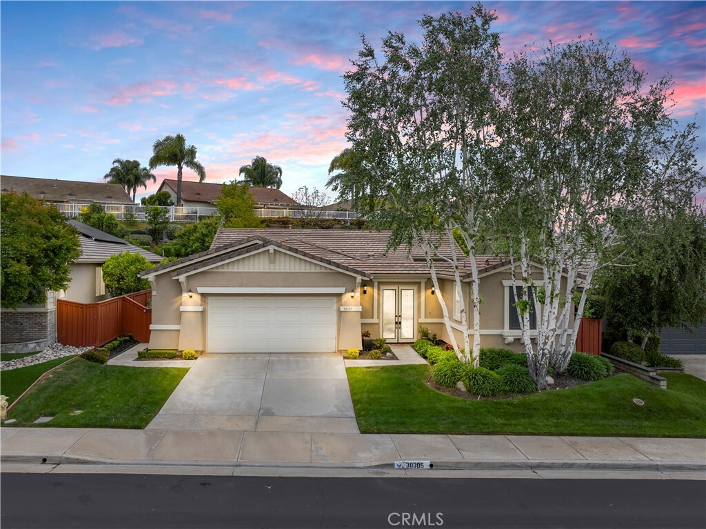 Property Photo: 30305 Mayacamas Drive CA 92563