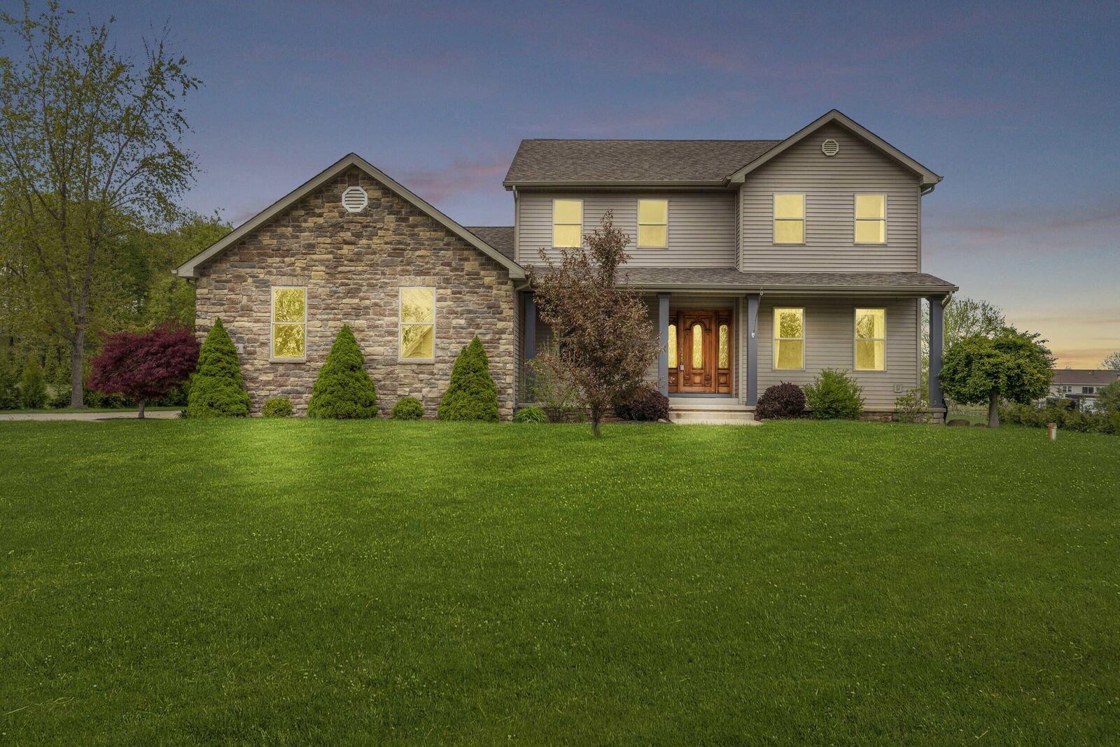 Property Photo:  299 Long Prairie Road  IN 46383 