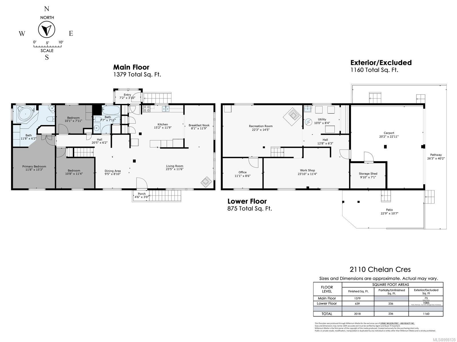 Property Photo: 2110 Chelan Cres BC V0N 2R0