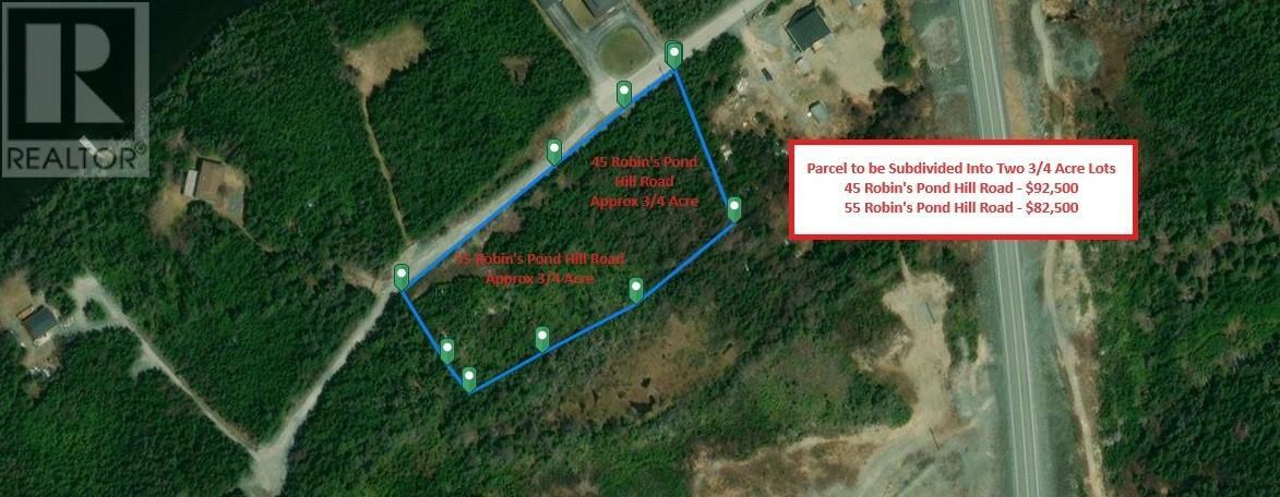 Property Photo:  55 Robin'S Pond Hill Road  NL A1K 1J7 