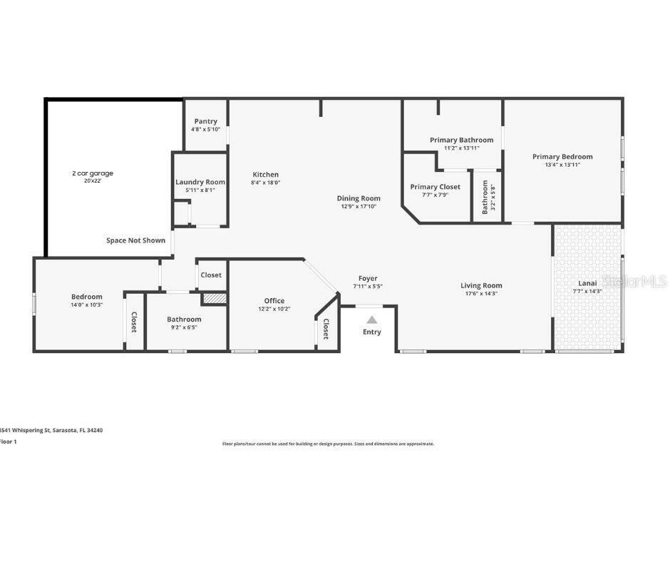 Property Photo: 8541 Whispering Street FL 34240