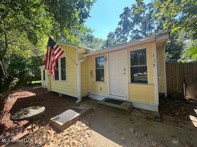 Property Photo: 153 Saint Peter Street MS 39530