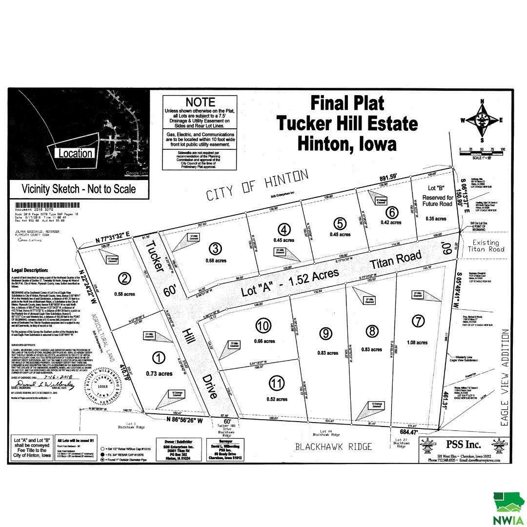 Property Photo: Lot 5 Titan Road IA 51024