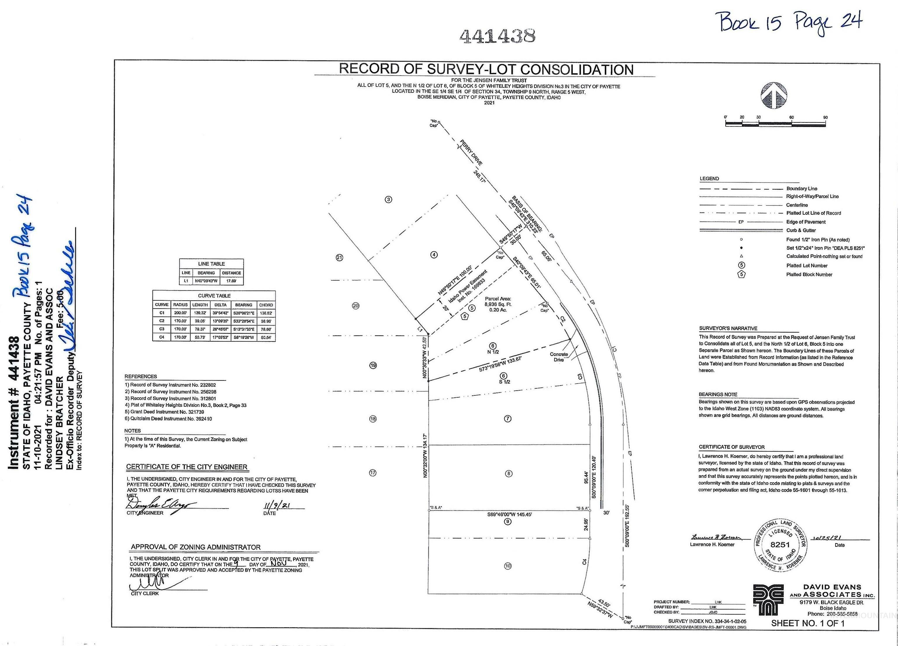 Property Photo: Tbd Consolidated Lot On Perry Drive ID 83661