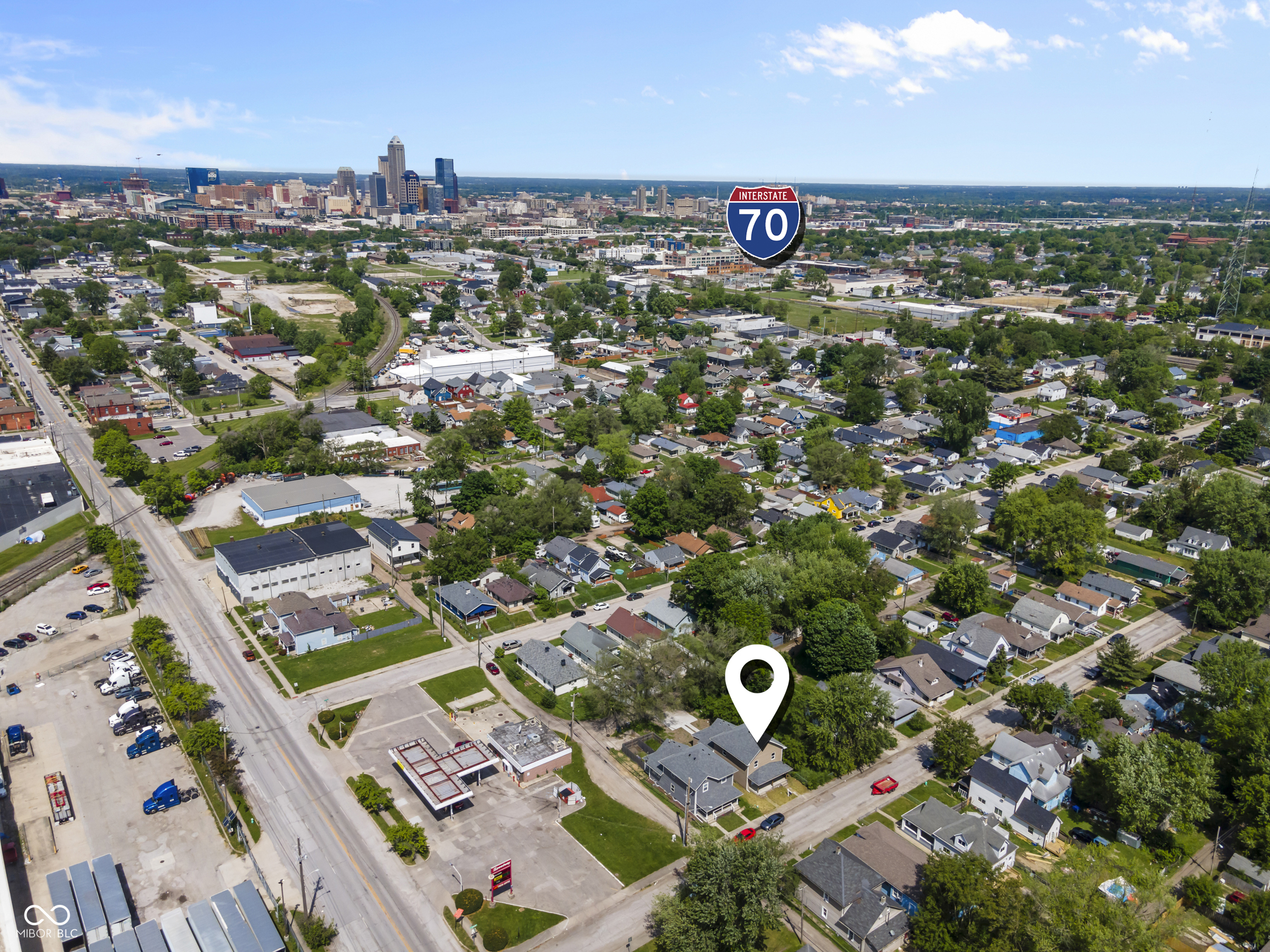 Property Photo: 418 Harlan Street IN 46201