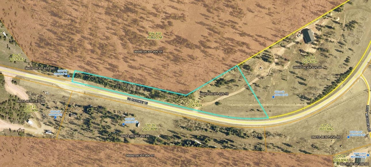 Property Photo: 22231 US Highway 85 SD 57754