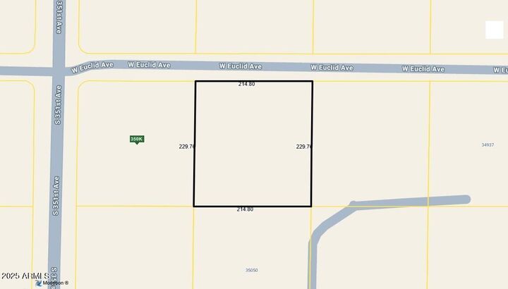 Property Photo: 0 S 351st Ave &Amp W Euclid Ave -- 210 AZ 85354
