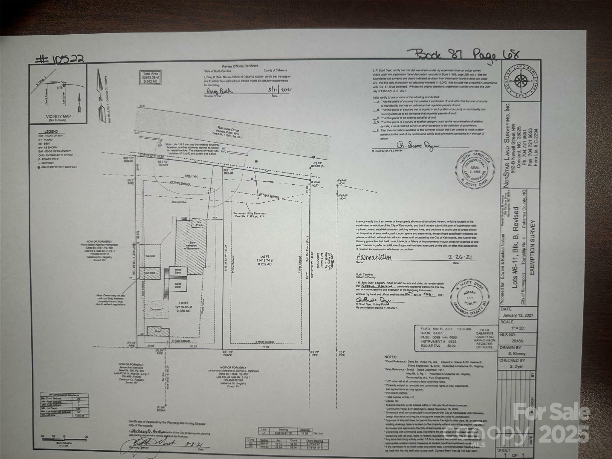 Property Photo: 1207 Rainbow Drive NC 28081