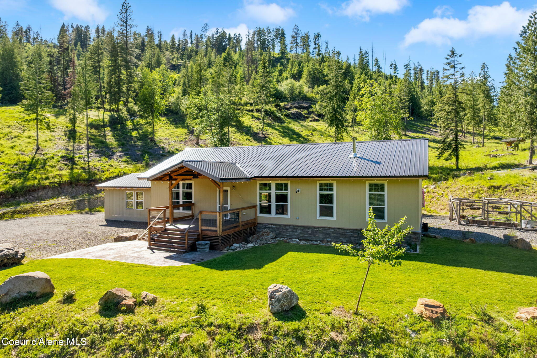 Property Photo: 1446 Sagle Creek Rd ID 83860