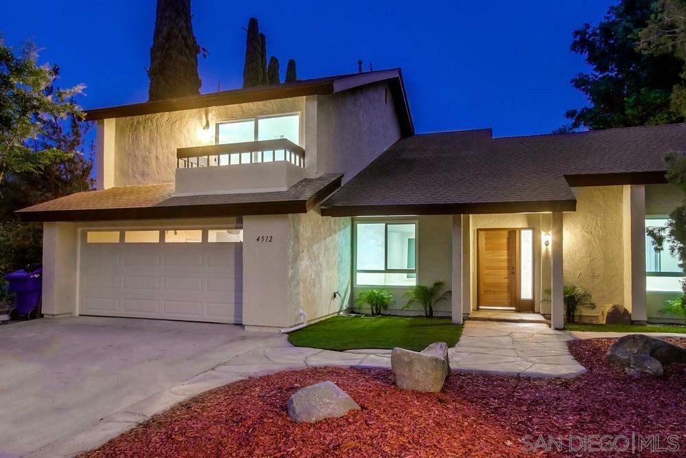 Property Photo: 4512 Terraza Ct CA 92124