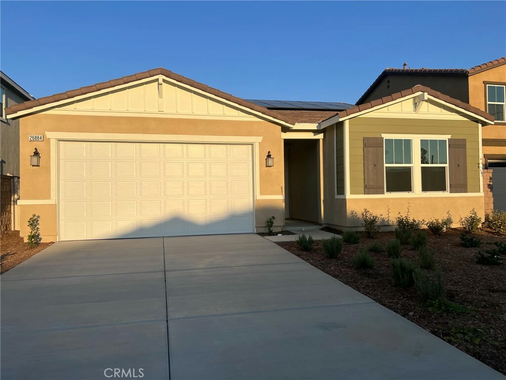 Property Photo: 26884 Chance Dr CA 92585