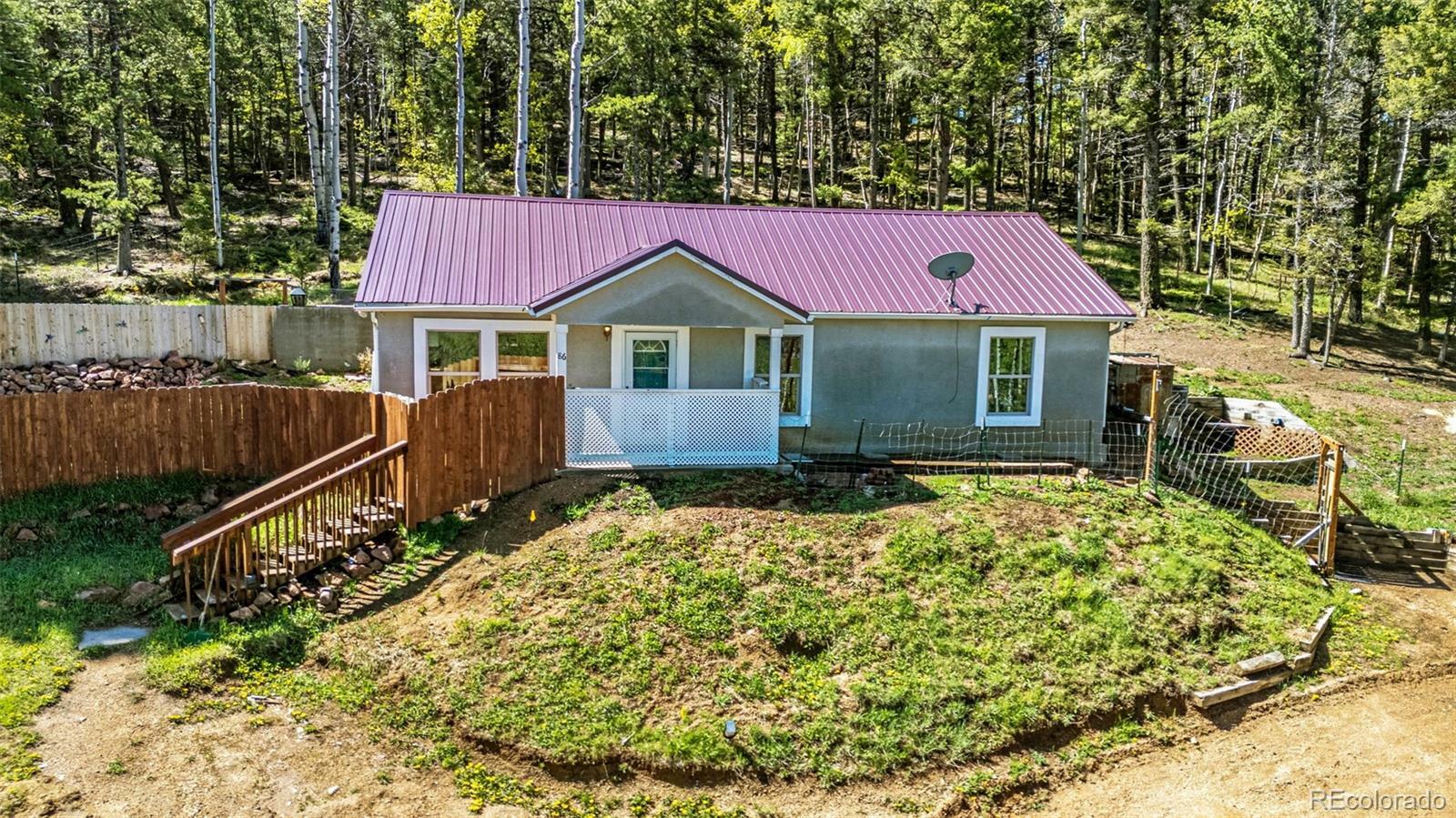 Property Photo: 86 Will Stutley Drive CO 80814