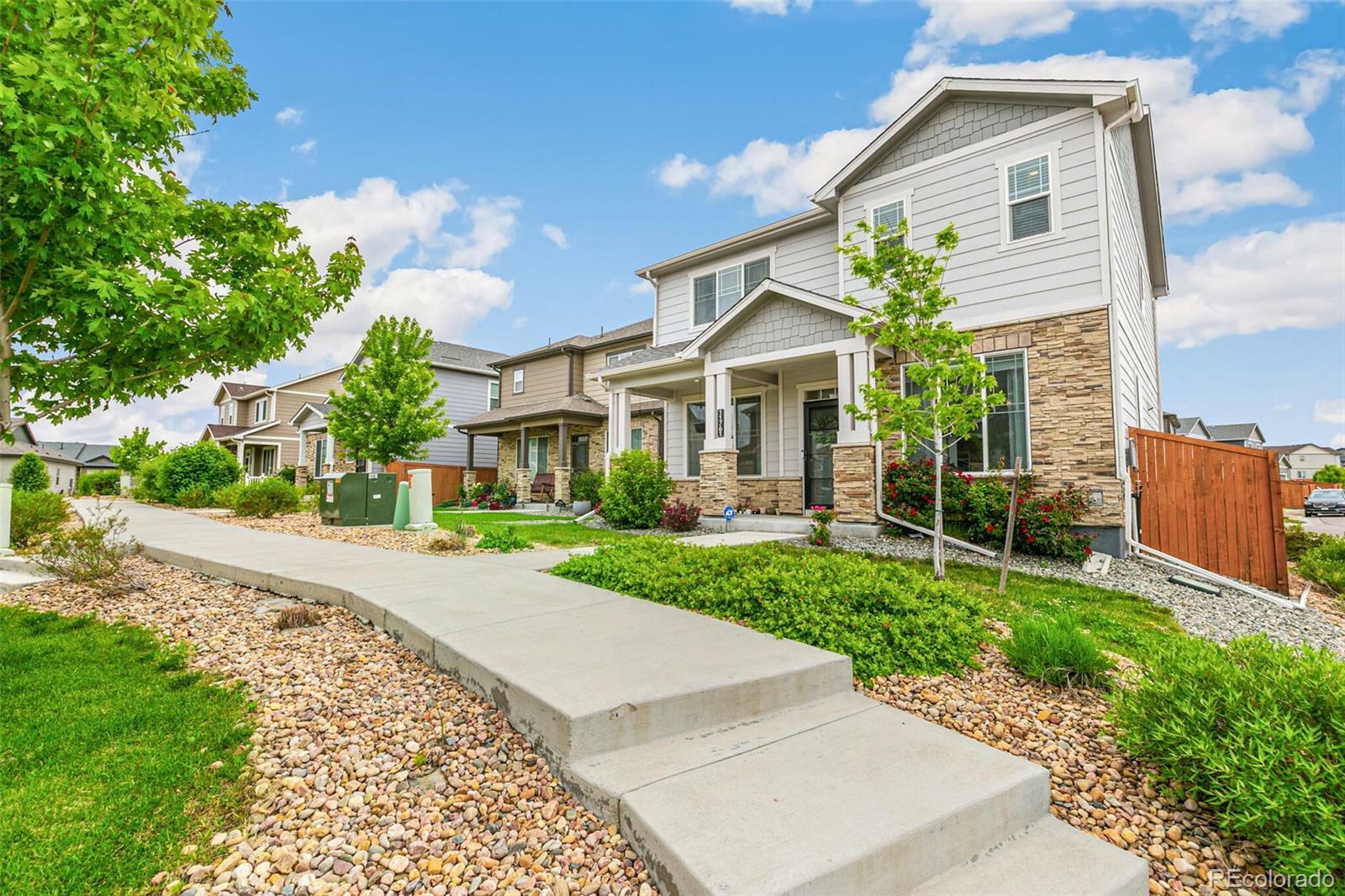 Property Photo: 11761 Cord Grass Way CO 80138