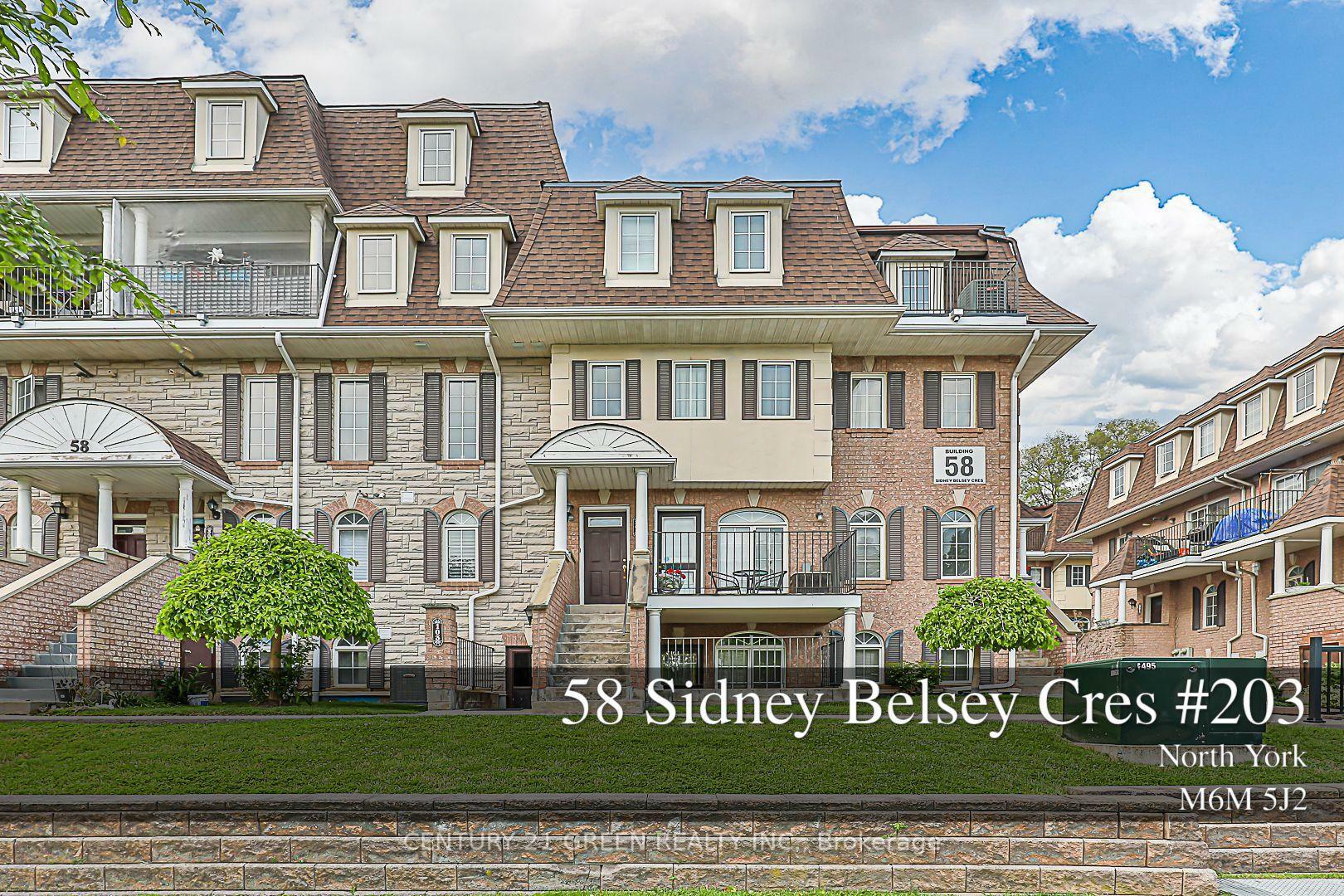 Photo de la propriété:  58 Sidney Belsey Crescent 203  ON M6M 5J2 