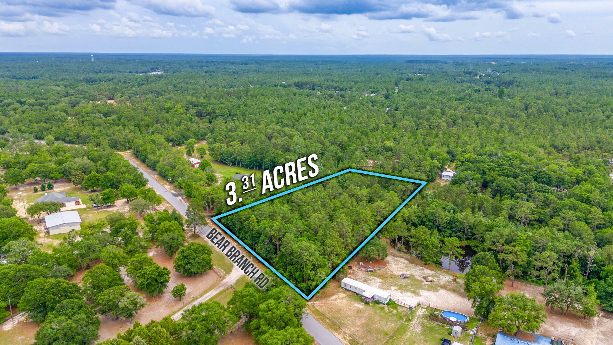 Property Photo:  3.31 Acres Bear Branch Road  FL 32539 