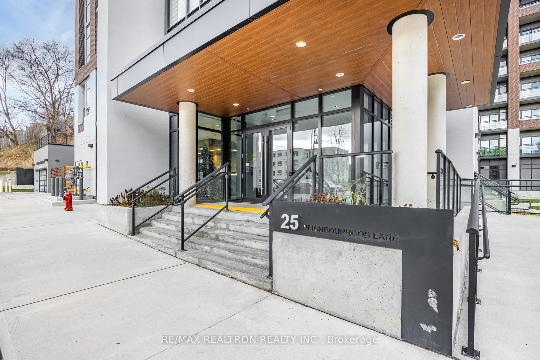 Property Photo: 25 Neighbourhood Lane 205 ON M8Y 0C4