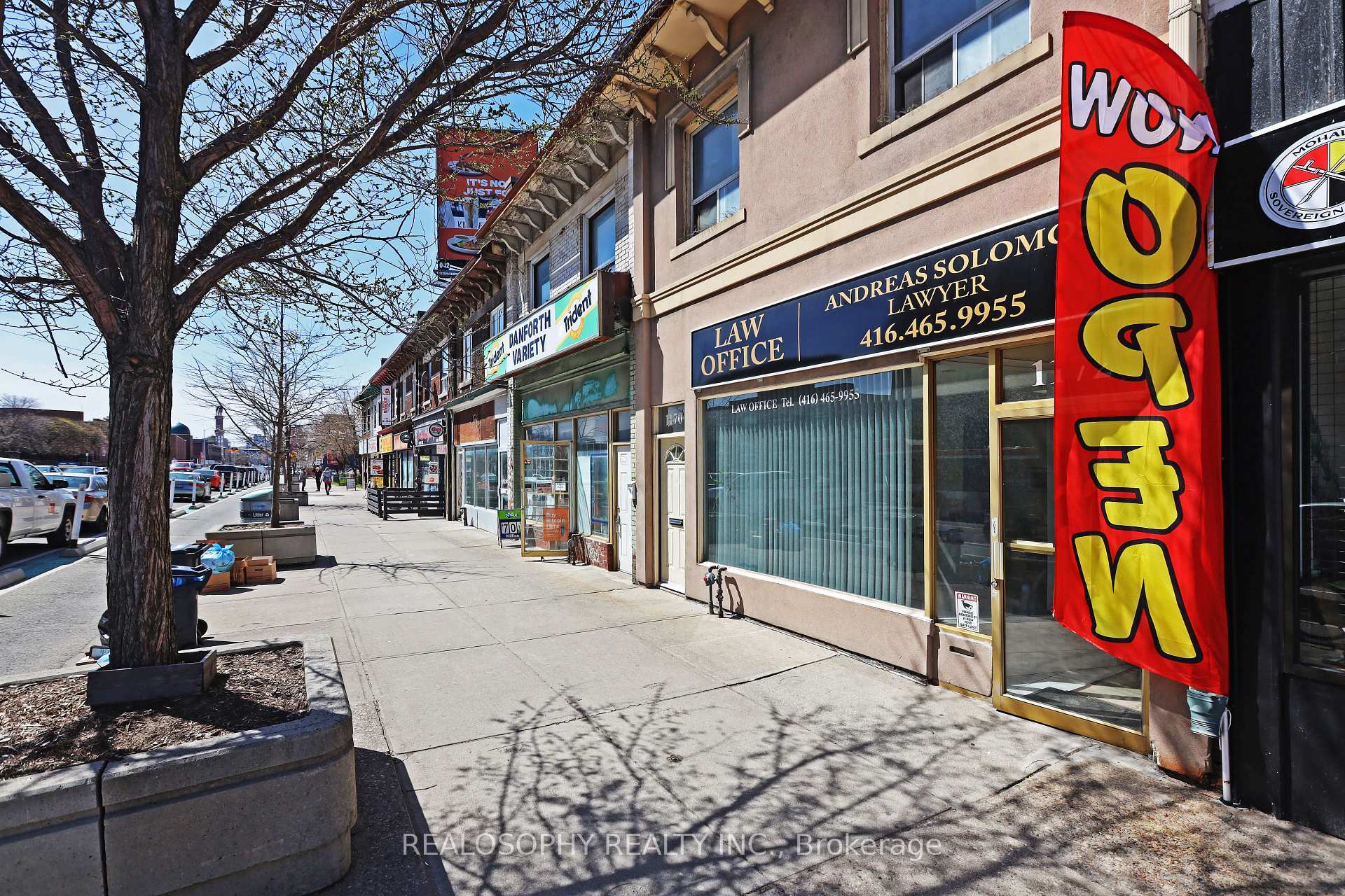 Property Photo: 1170 Danforth Avenue ON M4J 1M3