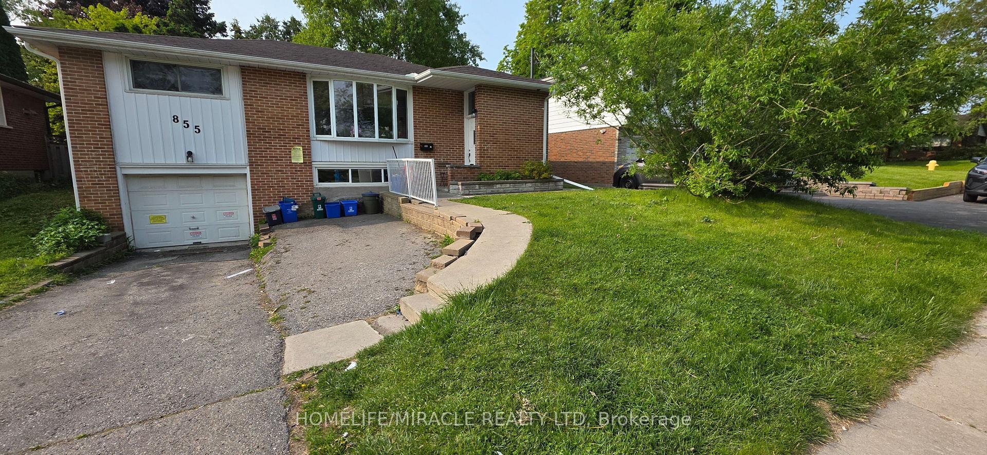Property Photo: 855 Olive Avenue Bsmt ON L1H 2S7