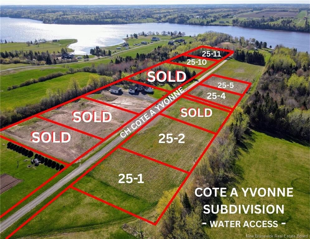Property Photo:  Lot 25-1 Cote A Yvonne Road  NB E4S 4H1 