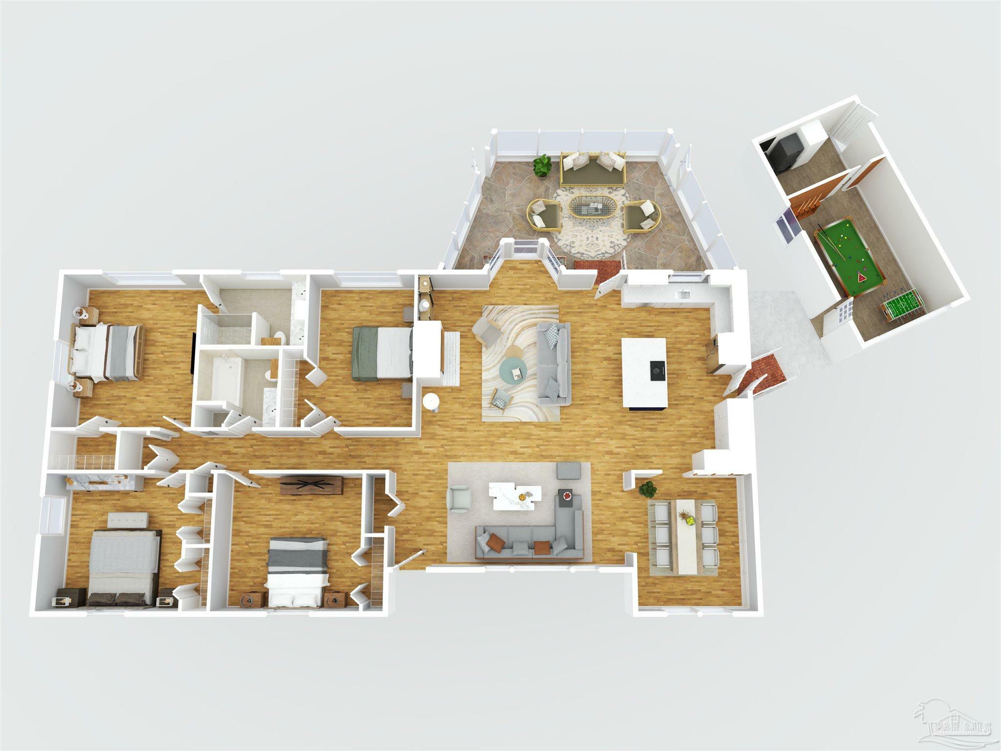 Property Photo: 3430 Gerbaud Pl FL 32503