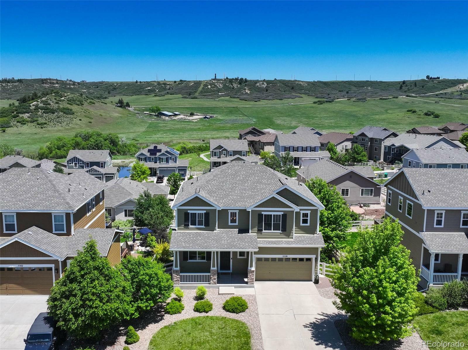 Property Photo: 5528 Echo Hollow Street CO 80104