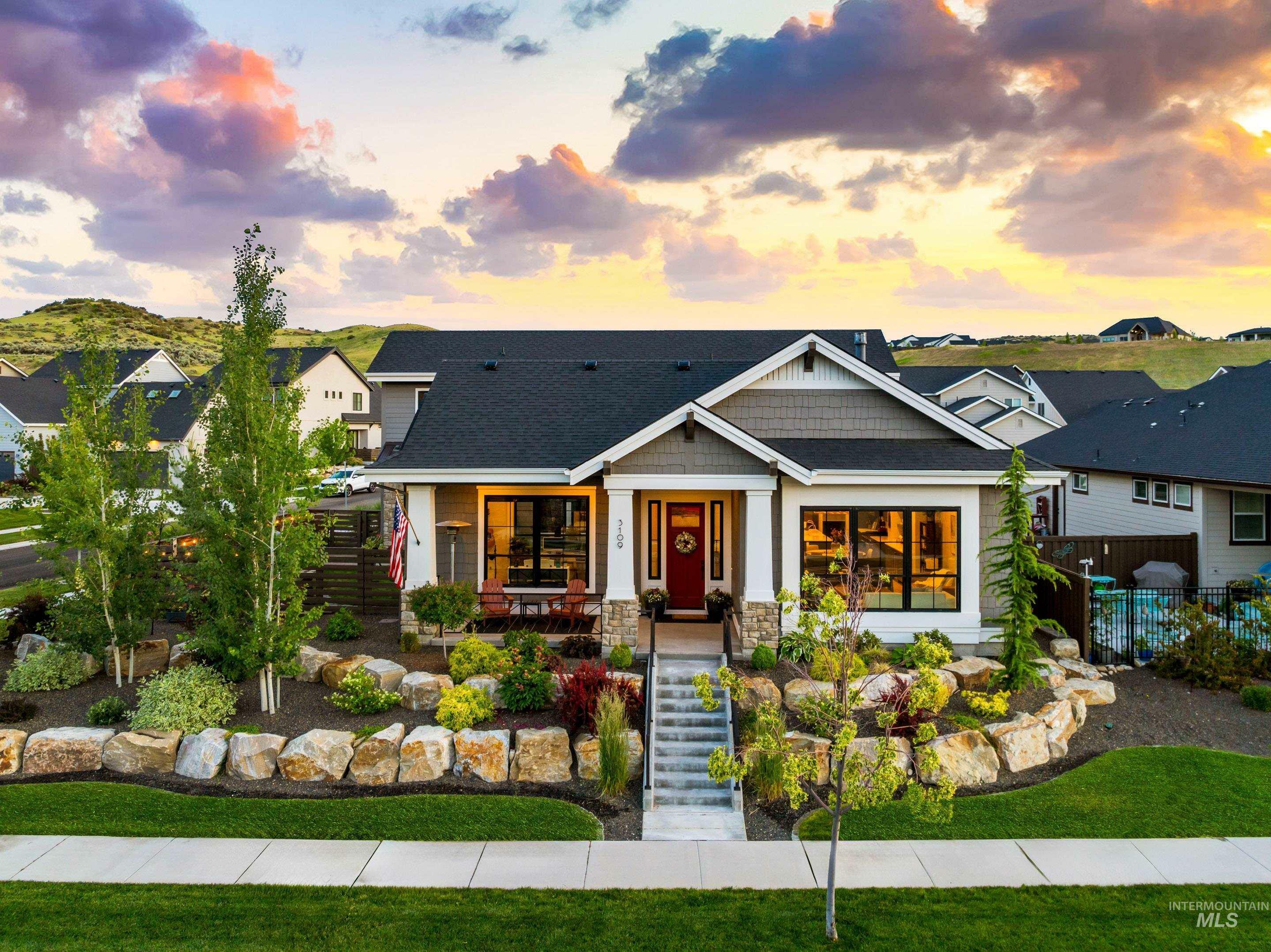 Property Photo: 3109 W Hidden Springs Dr. ID 83714