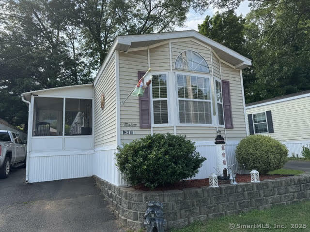 Property Photo: 325 Kelly Road Trlr M28 CT 06066
