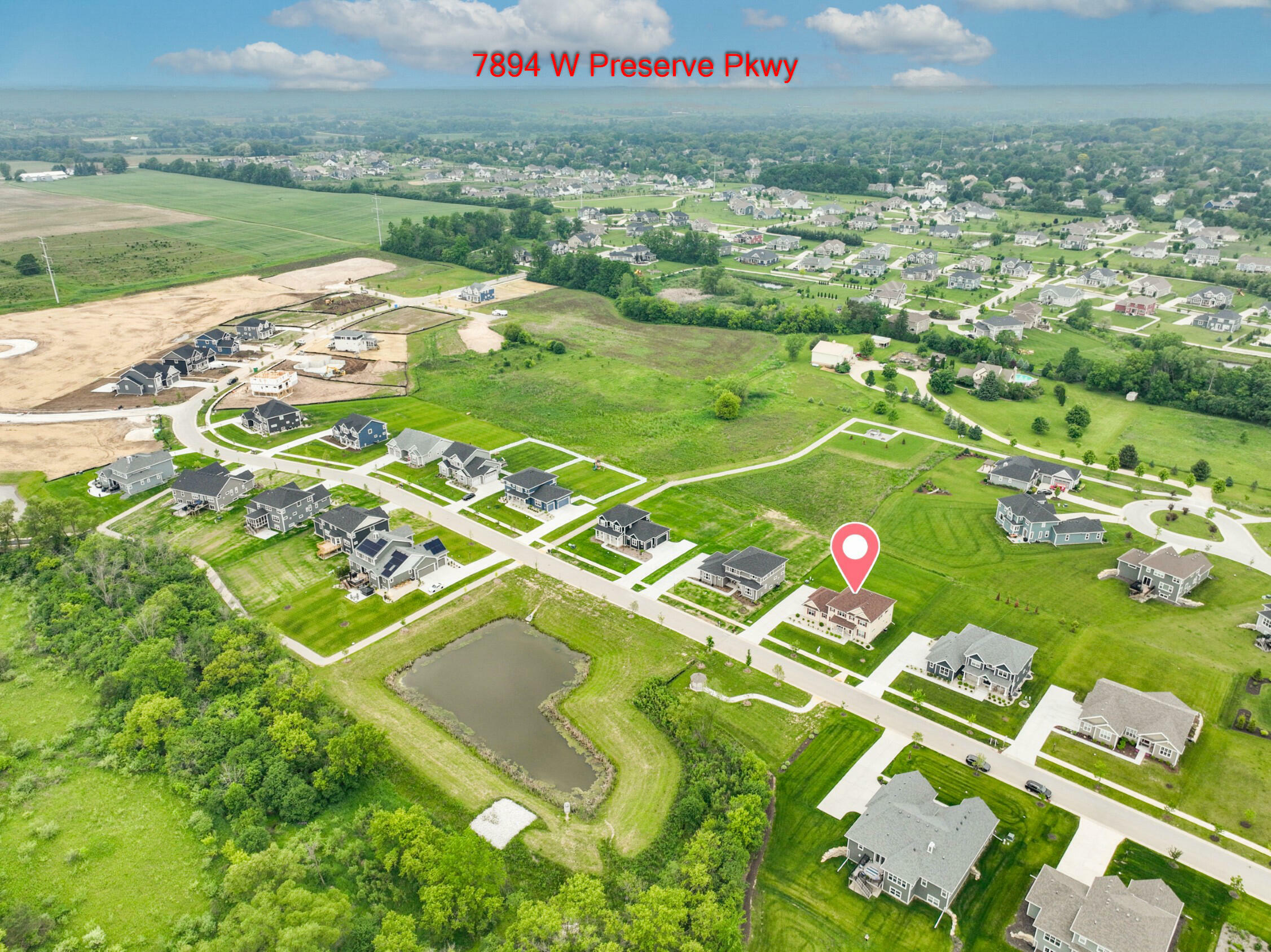Property Photo: 7894 W Preserve Pkwy WI 53097