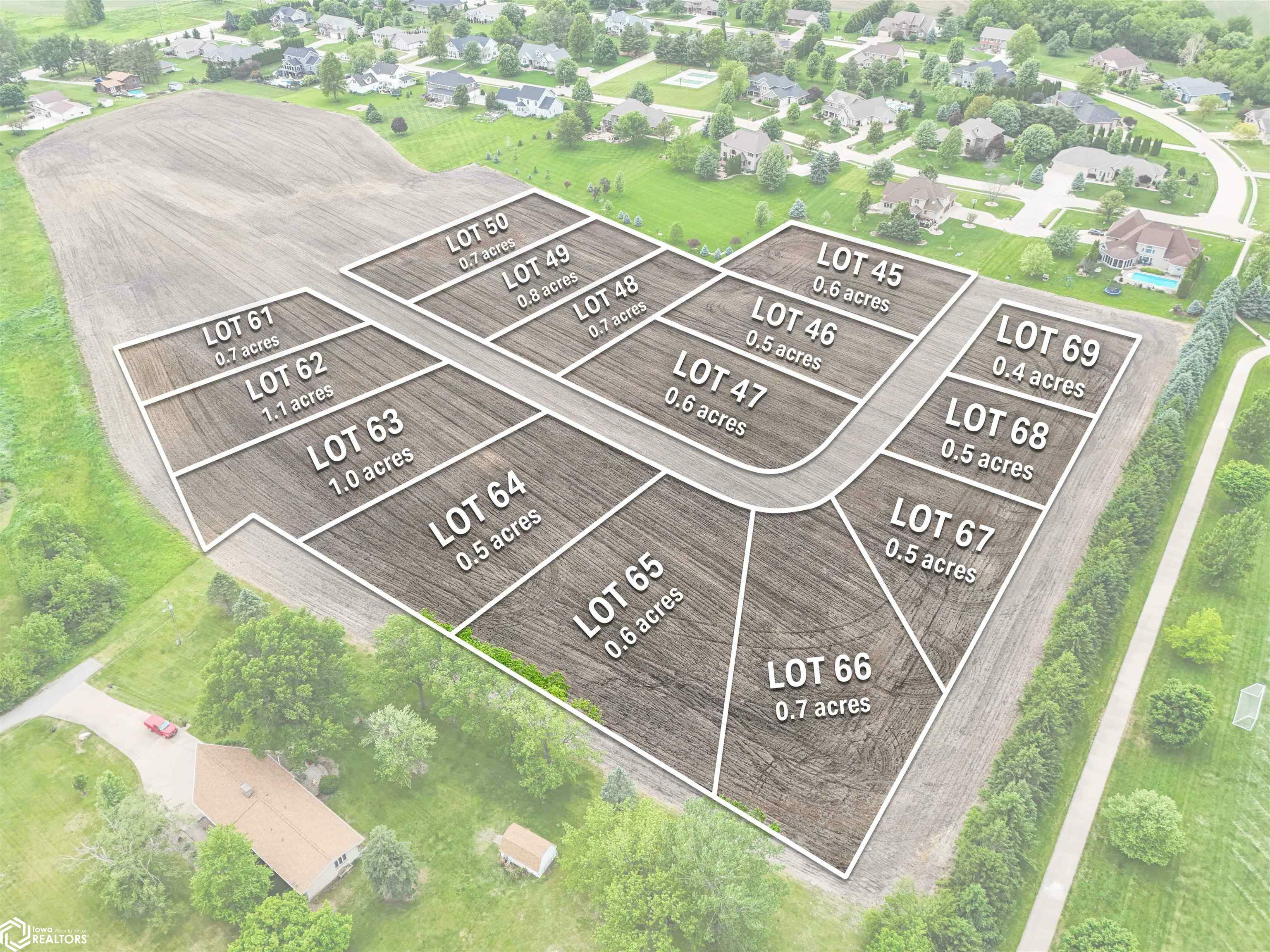 Property Photo: Lot 47 Stonebriar Drive IA 52601