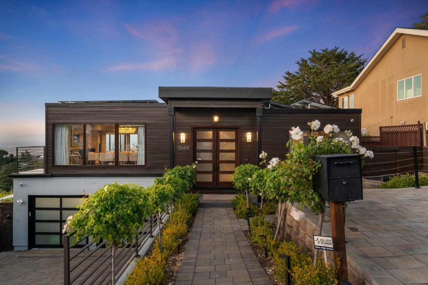 Property Photo: 1548 Los Montes Drive CA 94010