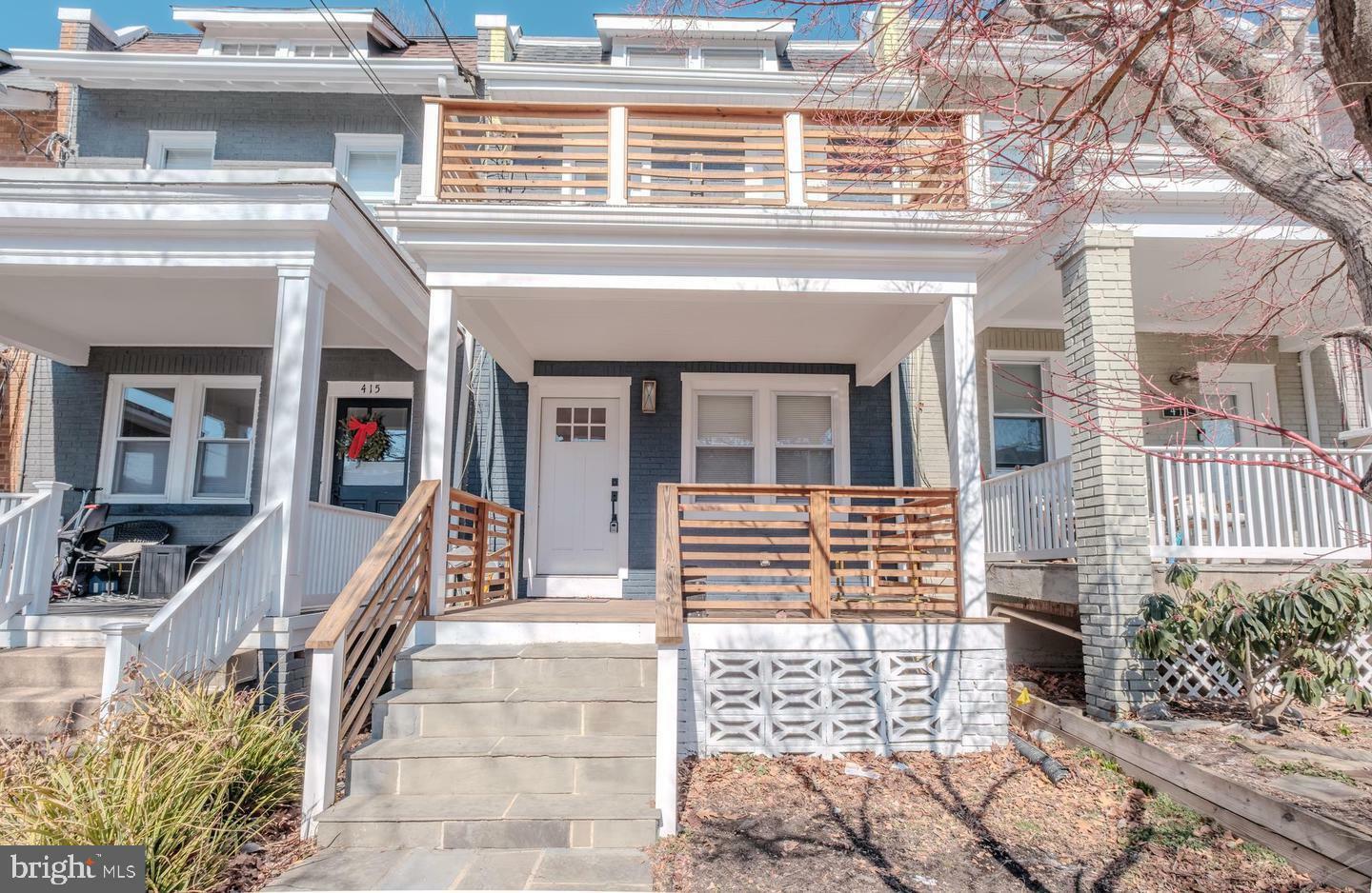 Property Photo: 413 Delafield Place NW DC 20011
