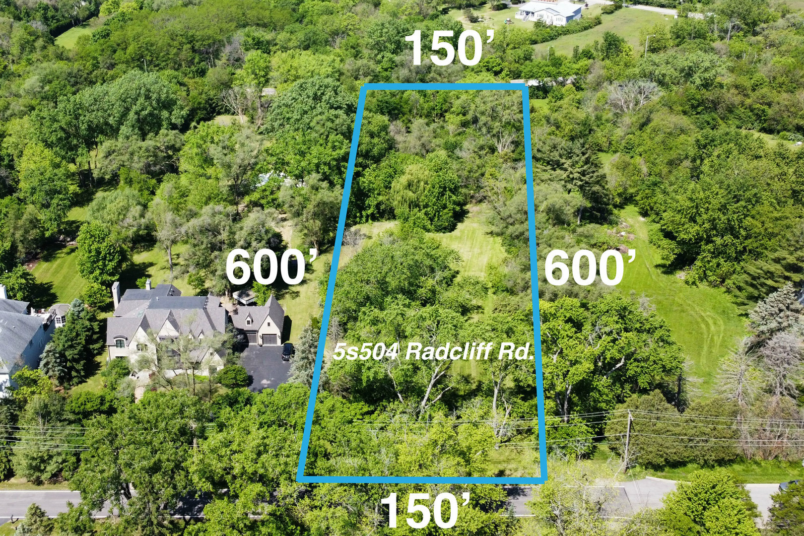 Property Photo: 5S504 Radcliff Road IL 60563